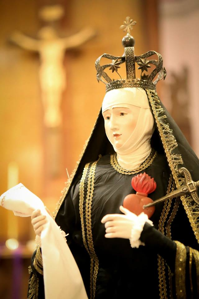 Our Lady of Sorrows: Unite the Last Two Lines of the Hail Mary With Mary at the Foot of the Cross