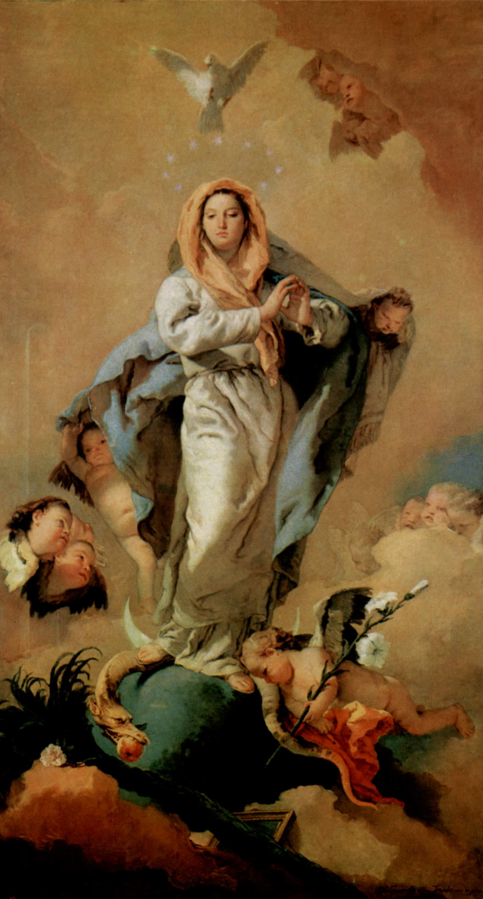 what made this representation of the virgin mary revolutionary