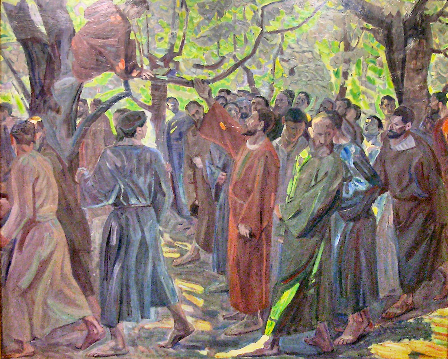 Mary Helps Zacchaeus and Helps Us Get Close to Jesus