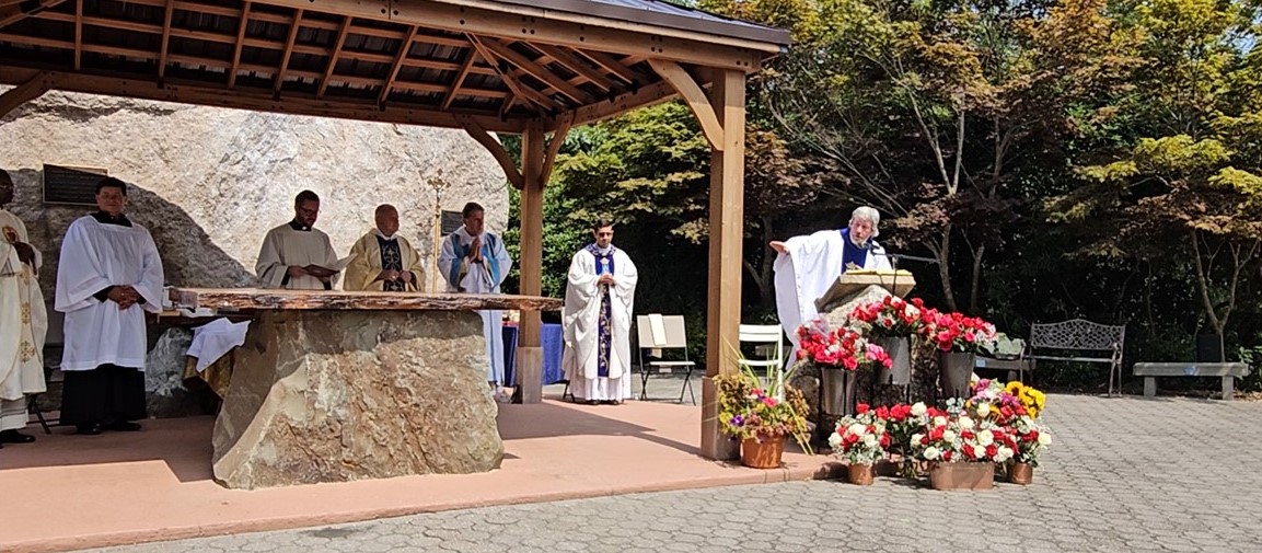 Blessing the New Altar and Understanding the Relics: Shrine of Our Lady of the Island